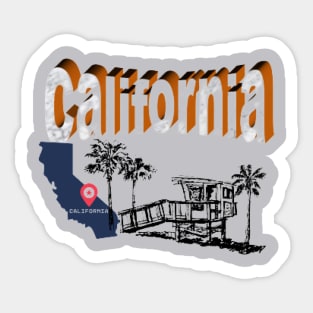 california Sticker